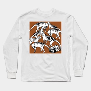 Tasmanian Tiger ....Extinct? Long Sleeve T-Shirt